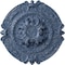 Ekena Millwork Southampton Ceiling Medallion (Fits Canopies up to 2 3/4"), 16 3/8"OD x 1 3/4"P, Americana Crackle CM17SOAMC - alternate 1